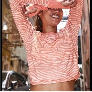 Free People Printed Best Life Layering Tee Size XL